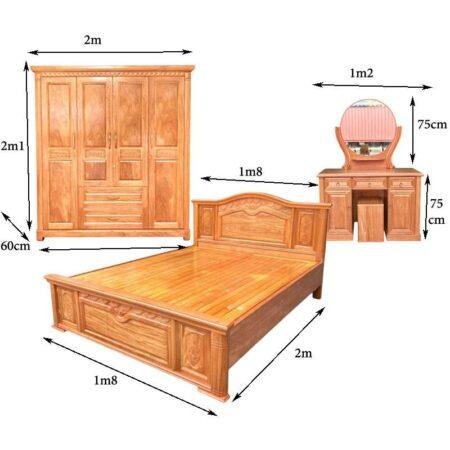 Nội thất phòng ngủ phong cách tối giản hiện đại đẹp mắt