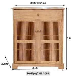 Tủ giày dép gỗ MS 3069