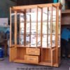 Tủ rượu gỗ gõ đỏ cao cấp MS 3083 - Hình ảnh 2
