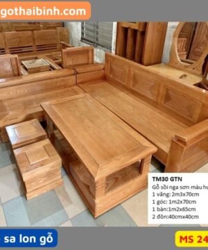Bộ salon gỗ MS 2472
