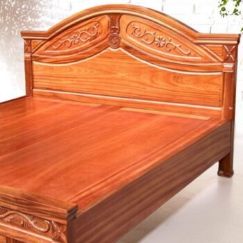 Mẫu giường gỗ xoan đào đẹp MS 3187 Mẫu giường gỗ xoan đào đẹp MS 3187