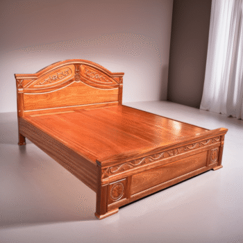 Mẫu giường gỗ xoan đào đẹp MS 3187 Mẫu giường gỗ xoan đào đẹp MS 3187