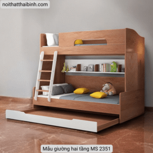 Mẫu giường hai tầng MS 2351 8 Mẫu giường hai tầng MS 2351