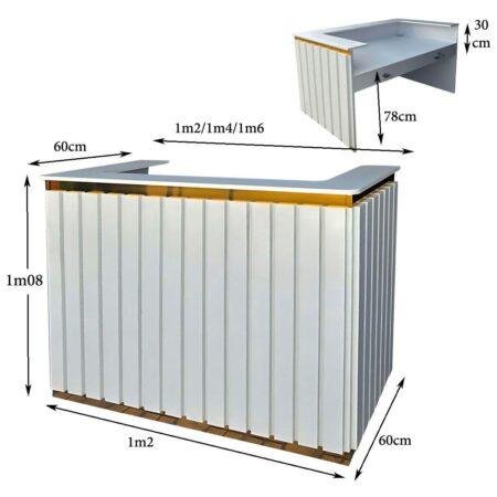 Quầy thu ngân shop đẹp MS 3194 9 Quầy thu ngân shop đẹp MS 3194