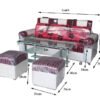 Bộ salon nệm cao cấp MS 3226 - Hình ảnh 6