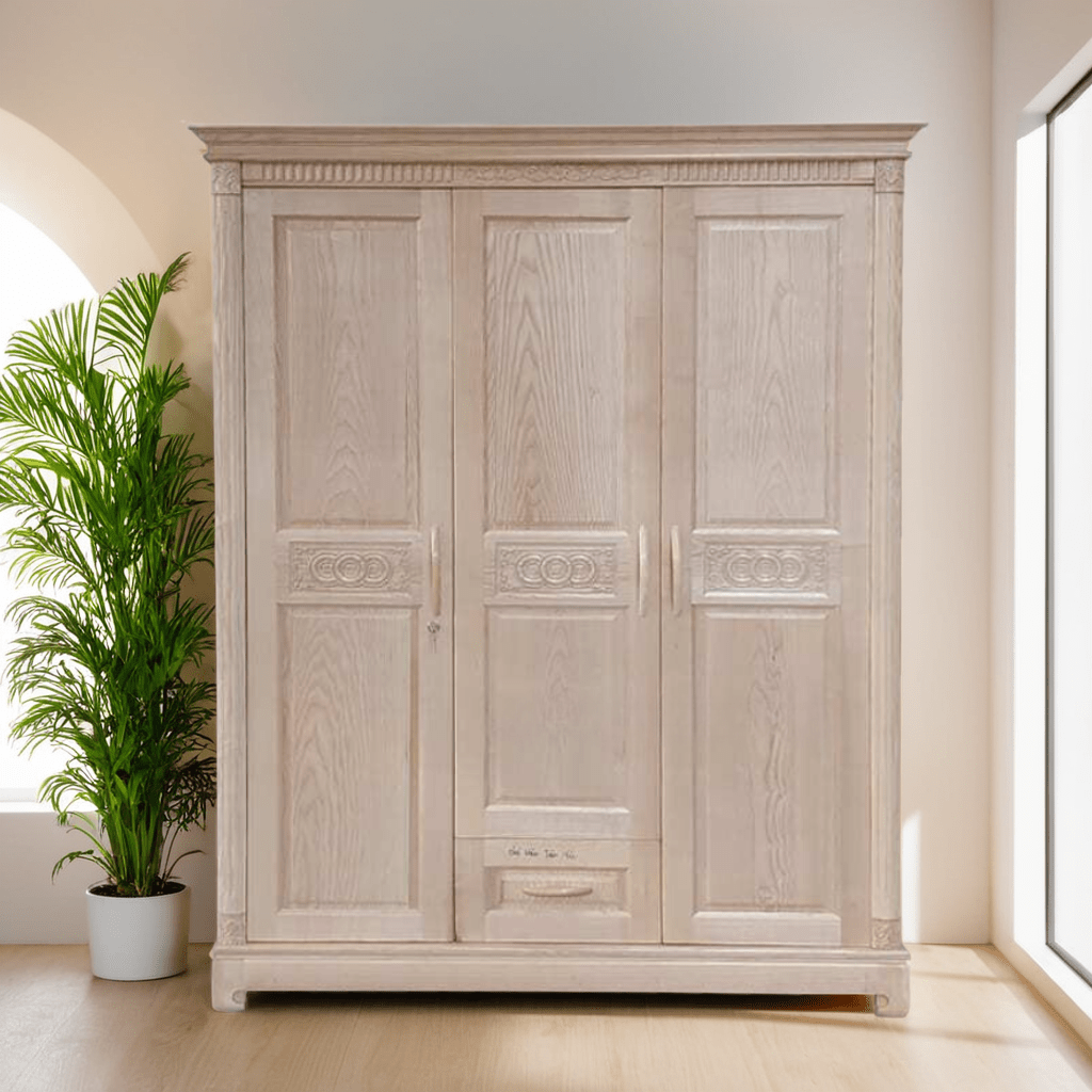 Tủ đựng quần áo gỗ MS 9955 1 Tủ đựng quần áo gỗ MS 9955