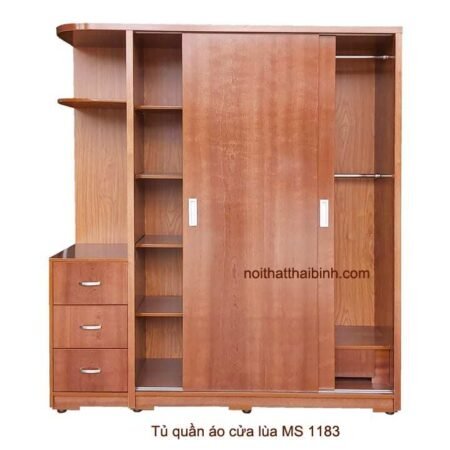 Tủ lùa 2 cánh MS 1183 Giá bán = 8.500.000đ giảm còn = 7.500.000đ
