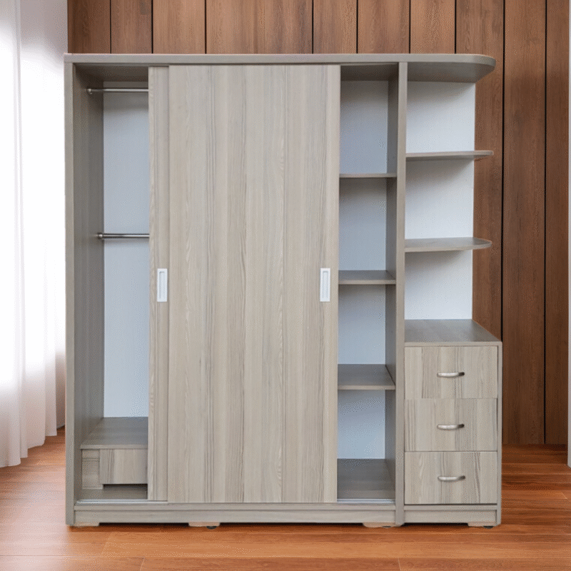 Tủ quần áo cánh lùa hiện đại MS 1233
