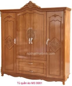 Tủ quần áo cao cấp MS 9981 Giá bán = 10.000.000 đ