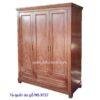 Tủ quần áo gỗ tự nhiên giá rẻ tphcm MS 9727 Giá 1m6 = 14.000.000
