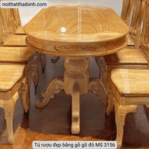 Bộ bàn ăn 8 ghế MS 3084