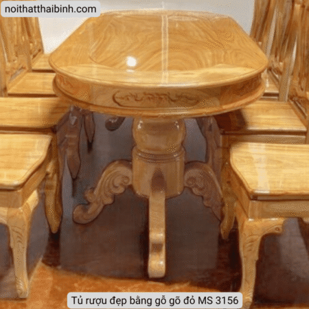 Bộ bàn ăn 8 ghế MS 3084