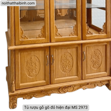 Tủ Rượu Cánh Kính - Biểu Tượng Sang Trọng Trong Nội Thất