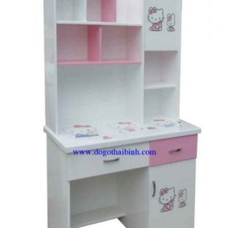 Bộ bàn ghế học sinh có kệ MS 8157 Size : 1m2 x 1m8 x 0m5 Giá bán : 3.750.000