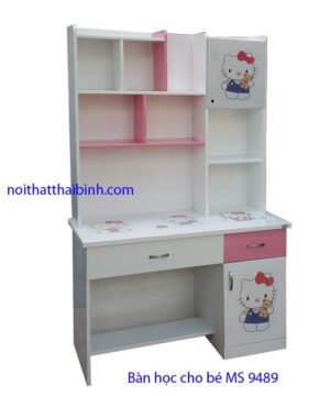 Bàn học cho bé Hello Kitty MS 9489 Giá 1m0 = 3.000.000