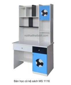 Bàn học có kệ sách đẹp giá rẻ MS 1116 Giá bán = 3.000.000 đ