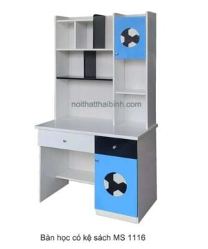Bàn học có kệ sách đẹp giá rẻ MS 1116 Giá bán = 3.000.000 đ