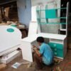 Bàn học góc có kệ sách 1m2 MS 9003 Giá bán : 4.700.000 - Hình ảnh 4