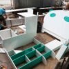 Bàn học góc có kệ sách 1m2 MS 9003 Giá bán : 4.700.000 - Hình ảnh 5