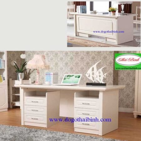 Bàn làm việc MS 8151 Size : 1m8 x 0m9 x 0m78  Giá : 6.000.000