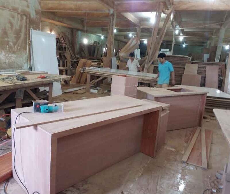 Bàn làm việc hiện đại giá rẻ MS 8977