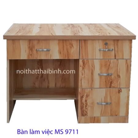 Bàn làm việc đẹp MS 9711 Giá 1m0 = 2.500.000