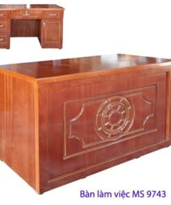 Bàn làm việc văn phòng đẹp MS 9743