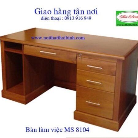 Bàn làm việc  MS 8104 Giá 1m2 = 3.600.000