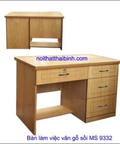 Bàn làm việc vân gỗ sồi MS 9332