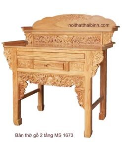 Bàn thờ gỗ 2 tầng MS 1673
