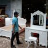 Bàn trang điểm MS 9025 - Giá : 4.000.000 - Hình ảnh 3