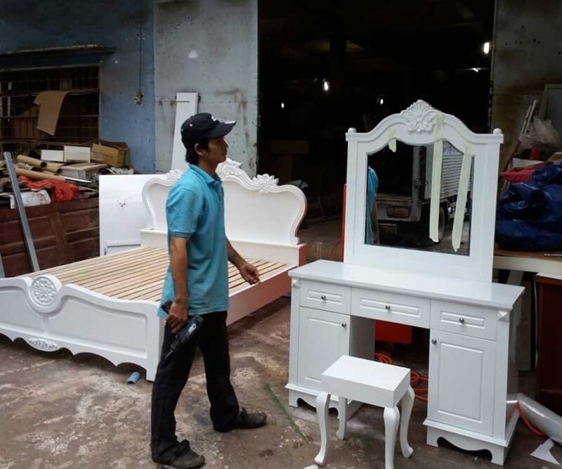 Bàn trang điểm MS 9034  Giá 0m8 : 3.000.000 - Ảnh 5