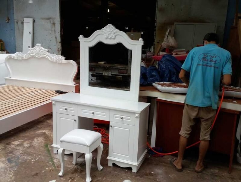 Bàn trang điểm MS 9025 - Giá : 4.000.000 - Ảnh 4
