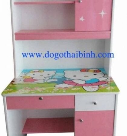 Bàn học sinh có kệ MS 1983 Size : 0m8 x 1m8 x 0m5 Giá bán : 2.800.000