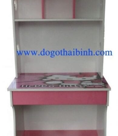 Bàn học sinh có kệ MS 1980 Size : 0m8 x 1m8 x 0m5 Giá bán : 2.800.000