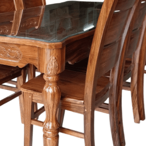 Bộ bàn ghế ăn gỗ hương xám tự nhiên MS 3205 Bộ bàn ghế ăn gỗ hương xám tự nhiên MS 3205