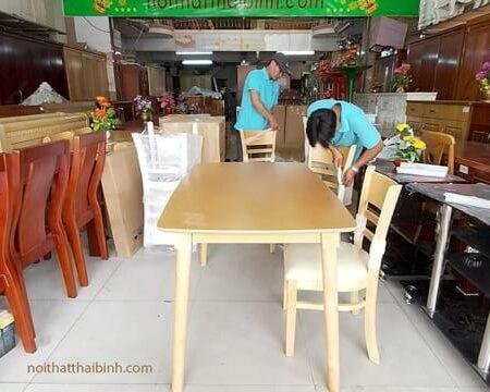 Bộ bàn ghế ăn giá rẻ MS 9853