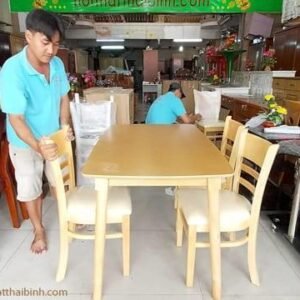 Bộ bàn ghế ăn giá rẻ MS 9853