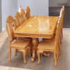 Bộ bàn ăn gỗ gõ đỏ 8 ghế MS 2698