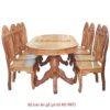 Bộ bàn ăn gỗ gỏ đỏ 8 ghế MS 9972 Giá bán = 32.000.000 đ