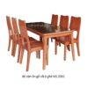 Bộ bàn ăn gỗ sồi 6 ghế MS 2085