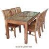 Bộ bàn ăn gỗ 6 ghế cao cấp MS 1205 Giá bán = 19.000.000 đ giảm còn = 14.000.000 đ