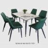 Bộ bàn ăn cao cấp MS 1608 Giá bán= 14,600,000đ giảm còn= 12,600,000đ