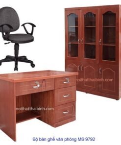 Bộ bàn ghế tủ văn phòng MS 9792 Giá bộ = 8.200.000đ