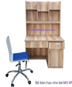 Bộ bàn học cho bé đẹp MS 9703 Giá bán 1m0 = 3.500.000