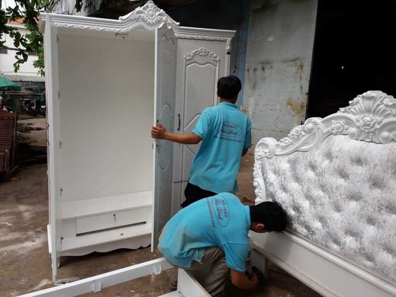 Bộ giường tủ  MS 9138 Giá : 26.400.000 - Ảnh 5