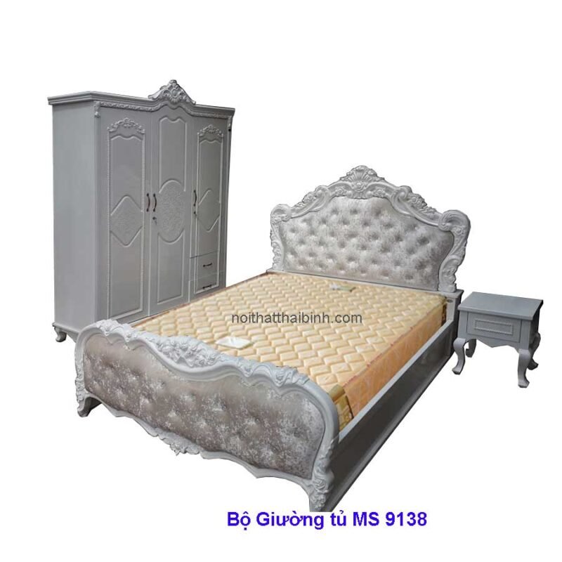 Bộ giường tủ  MS 9138 Giá : 26.400.000 - Ảnh 2