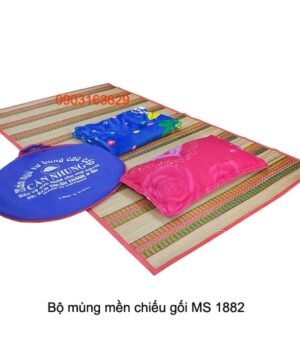 Bộ mùng mền chiếu gối giá rẻ MS 1882