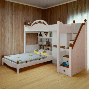 Bộ nội thất giường tầng cho bé MS 9814