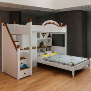 Bộ nội thất giường tầng cho bé MS 9814